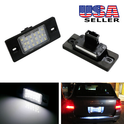 #ad White Exact Fit LED License Plate Light Lamps For Porsche Cayenne VW Touareg etc $23.39