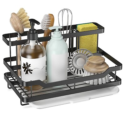 #ad Kitchen Sink Caddy Sponge Holder Large Sponge Holder for Kitchen Sink Counter... $27.64