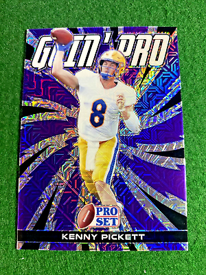 #ad 2022 Leaf Metal #GP KP1 RC SP Purple Mojo Kenny Pickett Pittsburgh Steelers $39.99