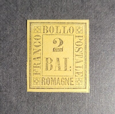 #ad Italian Antique States: Romagne stamp Signed sassone3 Mint MNH 87757d Very Nice $120.00