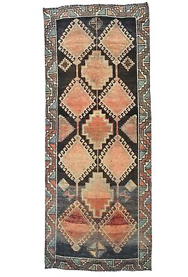 #ad 3#x27;6x7#x27;8 Antique Distressed Floral 4X8 Oriental Runner Rug Hallway Carpet $453.55