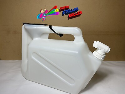 #ad 2 Handle Jug Fill Oil Liquid Dispenser Lid Cap Auto Shop Can On Off Spout Tap 8q $44.99