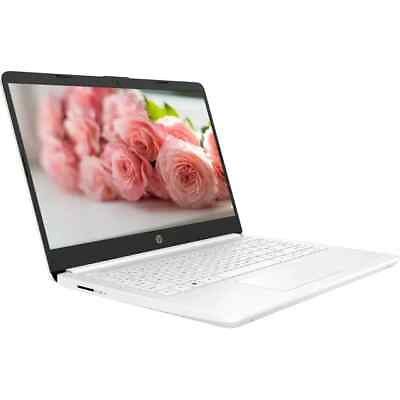 #ad #ad New HP Laptop 14quot; HD Intel Celeron N4120 4GB 64GB eMMC SSD Webcam Windows 11 S $178.99
