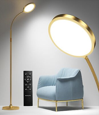 #ad LED Floor Lamps for Living Room Bright Modern Reading Floor Lamp with Steple... $58.43
