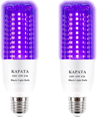 #ad Kapata 15W LED UV Black Light Bulb Energy Saving UV Black Lights UVA Level 395 4 $26.18