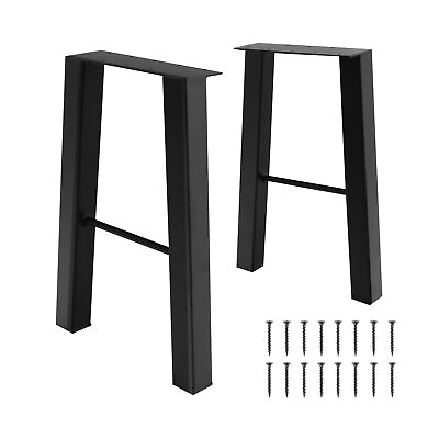 #ad TC HOMENY 16#x27;#x27; inch Iron Coffee Table Legs Metal DIY Chair Bench Desk Legs 2PCS $40.99