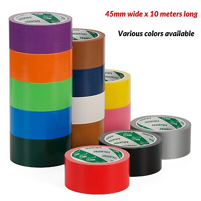 #ad Gladiator Duct Gaffer Cloth Tape Various Colors available 48mm x 10m Waterproof $52.39