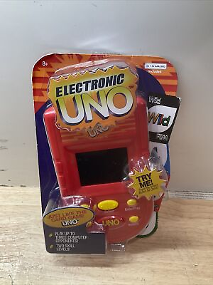 #ad UNO Electronic Card Game Color Screen SEALED NEW $30.00