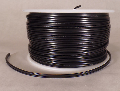 #ad 25 ft Black 18 2 SPT 1 U.L. Listed Parallel 2 Wire Plastic Covered Lamp Cord 602 $15.20