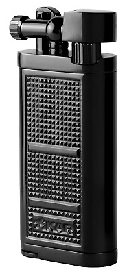 #ad Xikar Pipeline Pipe Lighter Black 595SBK Classic Styling Style NEW $64.99