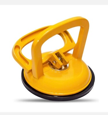 #ad WFPOWER Suction Cup Dent Puller Removal Tool Yellow Aluminum 5inch Excellent Con $2.99