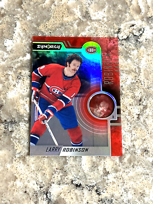 #ad 2022 23 Upper Deck Synergy Larry Robinson #74 Montreal Canadiens $2.95