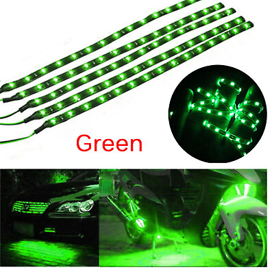 #ad Lot Waterproof 12#x27;#x27; 15 DC 12V Motor LED Strip Underbody Light For Car Motorcycle $12.99