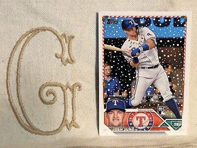 #ad Josh Jung Texas Rangers 2023 Topps Holiday Christmas Lights Rookie RC H120🇬 $5.97