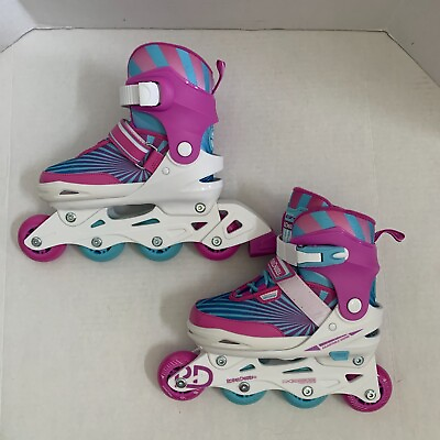 #ad Roller Derby Youth Kids Girls Size 3 6 Adjustable Roller Skates $25.00