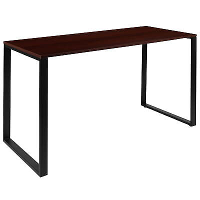#ad Commercial Grade Desk Industrial Style Computer Desk Sturdy Home Office Desk $111.59