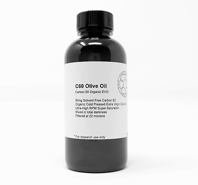 #ad C60 Olive Oil 80mg 99.95% Carbon 60 Fullerene Solvent Free 100ml $21.99