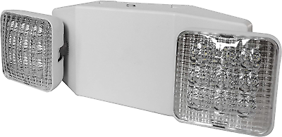 #ad LED Emergency Light Emergency Light Combo Rectangular Adjustable Dual Heads 2 He $40.67