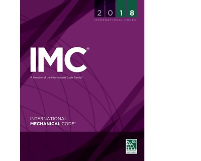 #ad International Code Council Ser.: 2018 International Mechanical Code USA STOCK $32.50