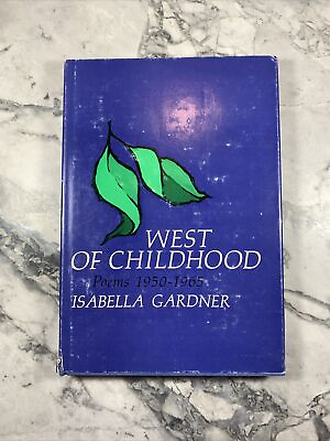 #ad 1965 Antique Poetry Book quot;West of Childhoodquot; First Printing. $12.75