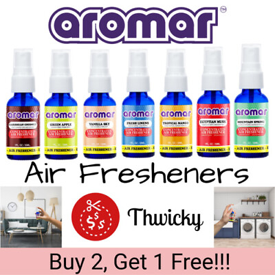 #ad Aromar 100% Concentrated Air Freshener Spray Bottles 1 oz. $6.35