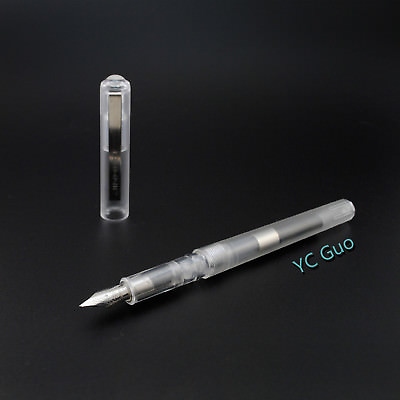 #ad Jinhao 991 Transparent Demonstrator Fountain Pen Extra Fine Nib 6 Color Choice $2.50