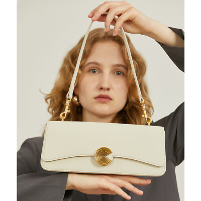 #ad 2024 New Spring Genuine Leather Shoulder Bag Women#x27;s Diagonal Straddle Bag Gifts $56.04
