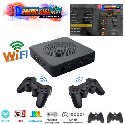 #ad 3D Pandora SAGA box Wifi TV Game Box 3000 Video Games Arcade Retro Console HDMI $114.00