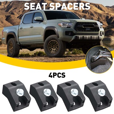 #ad 4pcs Seat Jackers Seat Spacer Lift Front Seat For 03 22 Toyota Tacoma 4Runner FJ $38.39