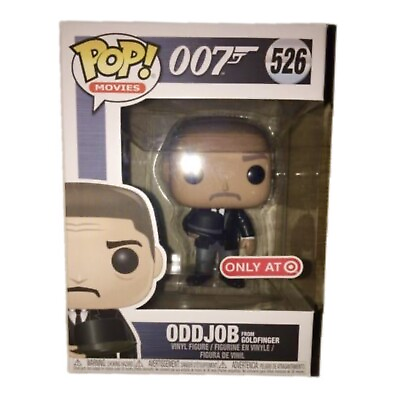 #ad Funko POP Movies: James Bond Goldfinger Oddjob Hat #526 $6.33