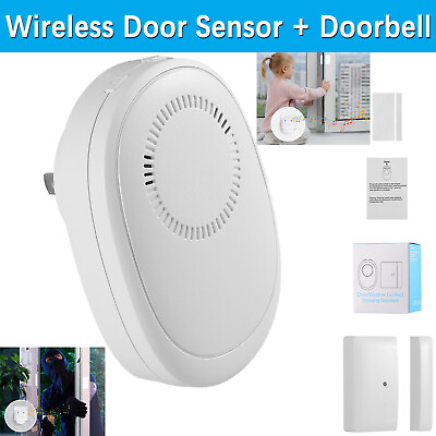 #ad Sensors Motion Detectors Wireless Smart Door Alarm Smart Home Electronics Safety $15.89