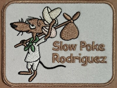 #ad Looney Tunes SlowPoke Rodriguez embroidered Iron on patch $16.00