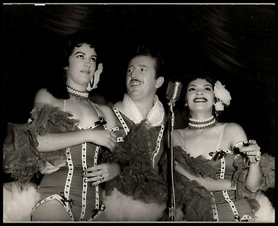 #ad 1950s CUBA CUBAN VEDETTE HAVANA GOLDEN AGE LEGGY CHEESECAKE NIGHT CLUB Photo J 6 $14.39