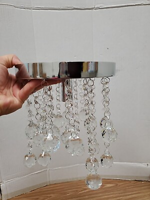 #ad ZEEFO Crystal Chandeliers Light Mini Style Modern Décor Flush Mount Fixture... $29.66