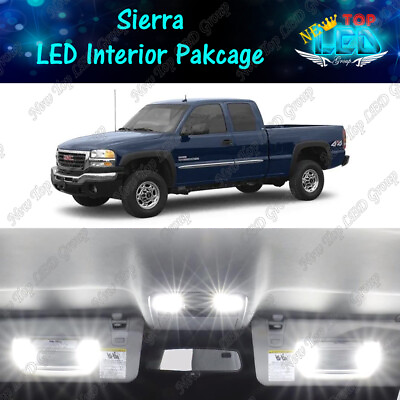 #ad LED Interior Package Map Dome Cargo License Light Kit for GMC Sierra 1999 2006 $17.99