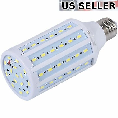 #ad 100W Equivalent LED Bulb 75 Chip Corn Light E26 1850lm 17W Cool Daylight 6000K $8.99