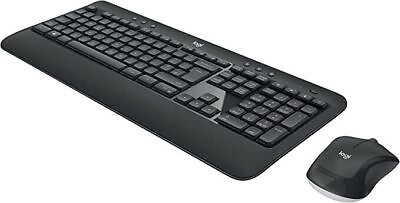#ad Logitech MK540 w m325 not m310 mouse Wireless Keyboard and Mouse Combo Black $15.95