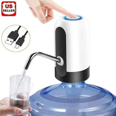 #ad Water Bottle Switch Pump Electric Automatic Universal Dispenser 5 Gallon USB New $8.98