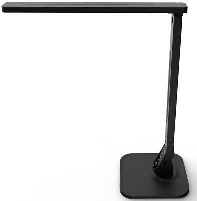 #ad Lampat LED Desk Lamp Dimmable LED Table Lamp Black 4 Lighting Modes 5 Level $25.98