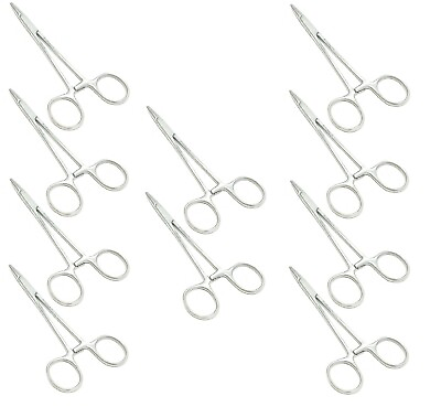 #ad 10 Webster Needle Holder 5quot;Satin Smooth Jaw Surgical Instrument Stainless Steel $9.49