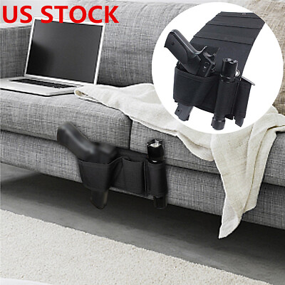 #ad Concealed Carry Car Seat Gun Holster Mattress Bedside Hidden Pistol Handgun Case $17.99
