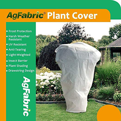 #ad Agfabric Plant Cover Large Tree Cover 10 12ft High Warm Worth Frost Protect Bag $14.99