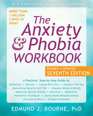 #ad The Anxiety and Phobia Workbook Paperback By Bourne PhD Edmund J. GOOD $11.00