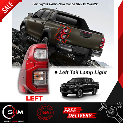 #ad Left Tail Passenger Lamp Lights LEDs For Toyota Hilux Revo Rocco Pickup 2020 21 GBP 97.99