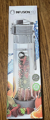 #ad Infusion Pro 24oz Fruit Infuser Water Bottle with Flavor Infuser Insulated New $12.50