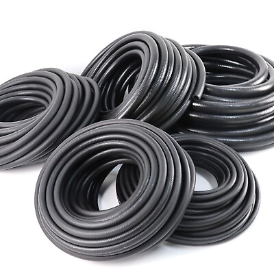#ad Nitrile Rubber Injection Fuel Hose Flexible Braided Gas Pipe Line $62.99