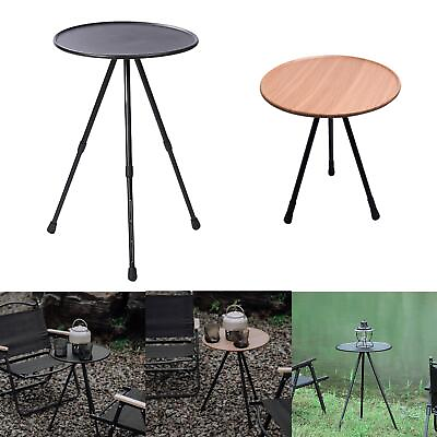#ad Foldable Camping Table Adjustable Furniture Desk Garden Beach Barbecue $40.24