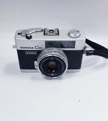 #ad Konica C35 Automatic 35mm Film Camera Needs New Light Seal C $29.95