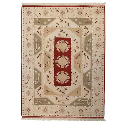 #ad VINTAGE TRADITIONAL AREA RUG HAND KNOTTED WOOL CARPET LIVING ROOM 16191 $1449.00