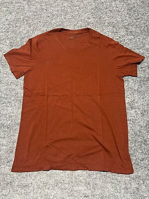 #ad American Giant Women#x27;s Premium T Shirt Size Medium Burgundy Red NEW $8.36